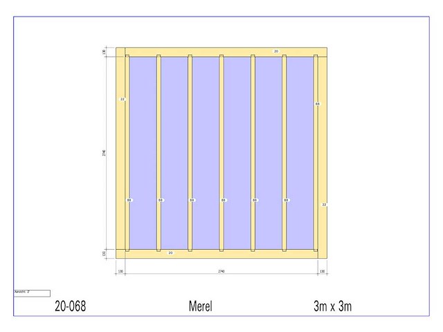 Douglas paviljoen 3x3 - afbeelding 7 van  12