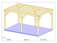 Douglas paviljoen 3x4,50 - afbeelding 3 van  7