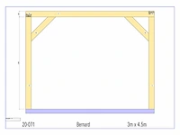 Douglas paviljoen 3x4,50 - afbeelding 7 van  11