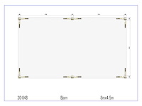 Douglas paviljoen 4,5x8 - afbeelding 10 van  14