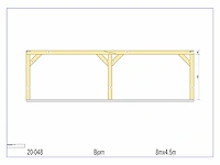 Douglas paviljoen 4,5x8 - afbeelding 9 van  14