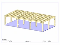 Douglas paviljoen 5,5x10,5 - afbeelding 5 van  11