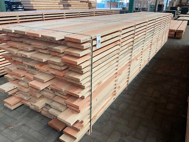 Douglas planken 23x150 mm (114x) - afbeelding 1 van  5