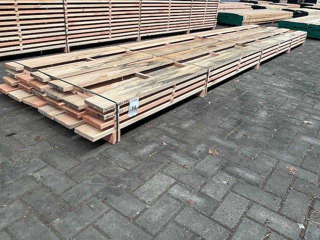 Douglas planken 23x150 mm (22x) - afbeelding 1 van  5