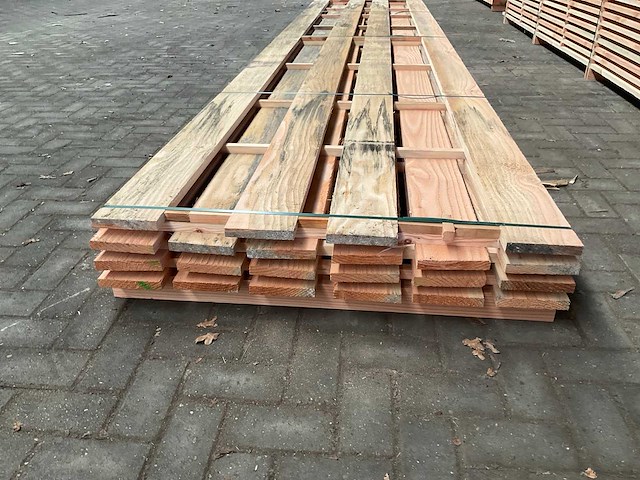 Douglas planken 23x150 mm (22x) - afbeelding 4 van  5