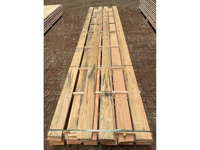 Douglas planken 23x150 mm (22x) - afbeelding 5 van  5