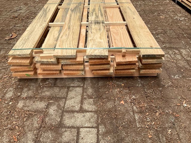 Douglas planken 23x150 mm (22x) - afbeelding 4 van  4