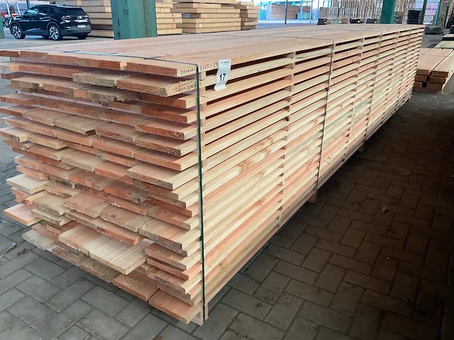 Douglas planken 23x200 mm (100x) - afbeelding 1 van  4