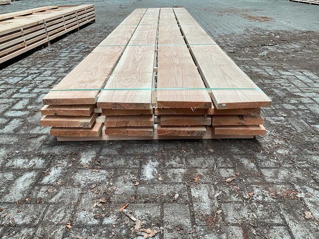 Douglas planken 33x250 mm (16x) - afbeelding 2 van  5