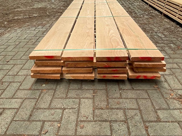 Douglas planken 33x250 mm (16x) - afbeelding 4 van  5