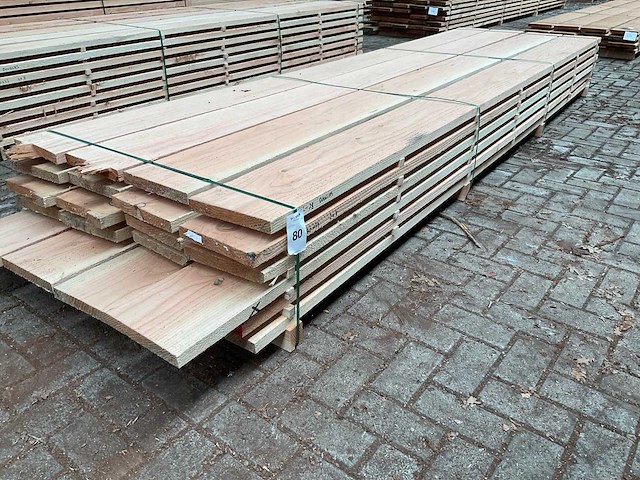 Douglas planken 33x250 mm (24x) - afbeelding 1 van  5