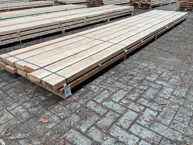 Douglas planken 50x150 mm (12x) - afbeelding 1 van  5