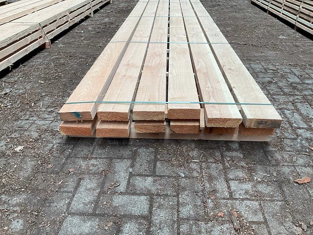 Douglas planken 50x150 mm (12x) - afbeelding 2 van  5