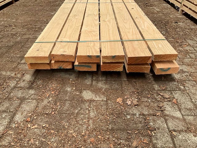 Douglas planken 50x150 mm (12x) - afbeelding 4 van  5