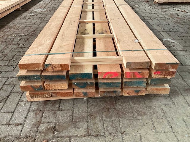 Douglas planken 50x150 mm (22x) - afbeelding 4 van  5