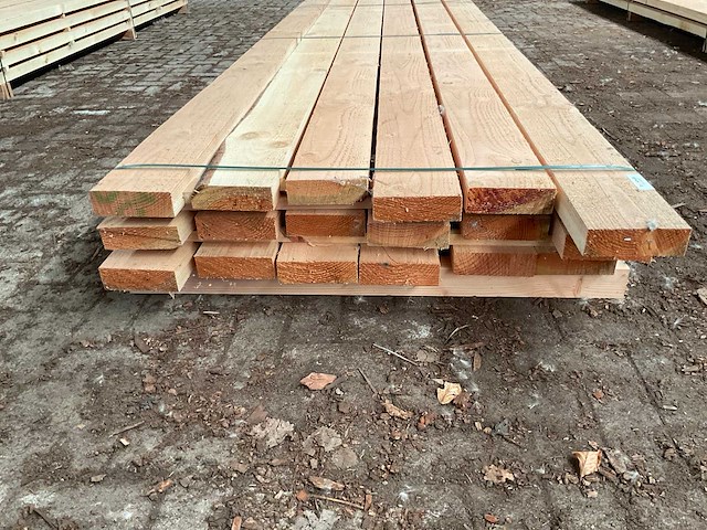 Douglas planken 50x160 mm (18x) - afbeelding 2 van  5