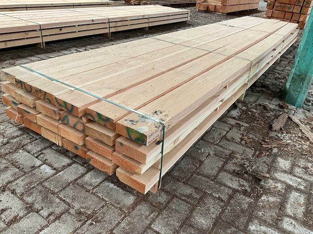 Douglas planken 50x160 mm (24x) - afbeelding 3 van  5