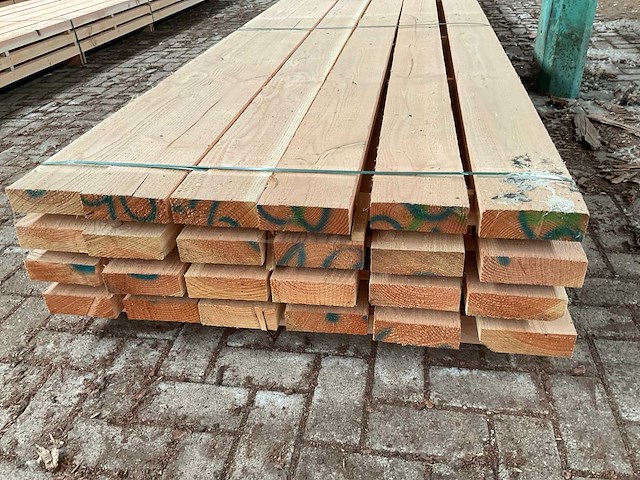 Douglas planken 50x160 mm (24x) - afbeelding 4 van  5
