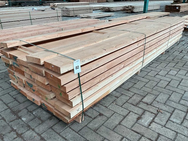 Douglas planken 50x200 mm (33x) - afbeelding 1 van  5