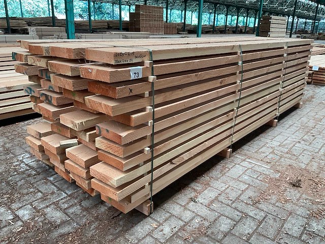 Douglas planken 50x200 mm (48x) - afbeelding 1 van  4
