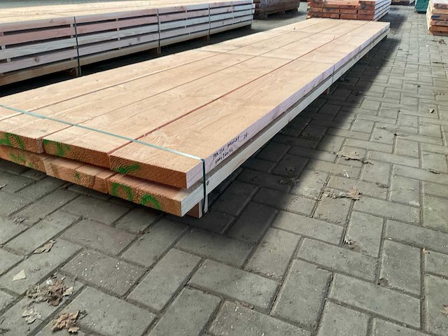 Douglas planken 50x250 mm (8x) - afbeelding 3 van  5