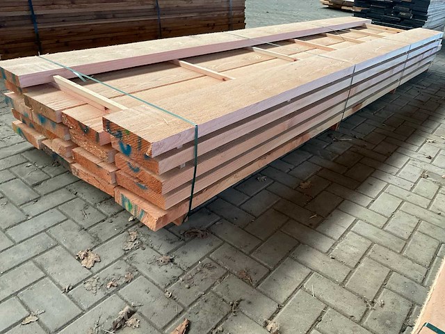 Douglas planken 50x260 mm (18x) - afbeelding 3 van  5