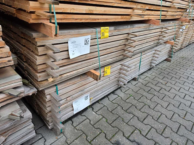 Douglas planken fijnbezaagd 3000x200x22mm (55x) - afbeelding 4 van  4