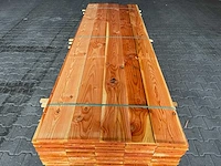 Douglas planken fijnbezaagd 4000x200x18mm (60x)