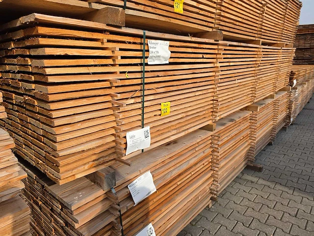 Douglas planken fijnbezaagd 5000x150x24mm (140x) - afbeelding 4 van  4