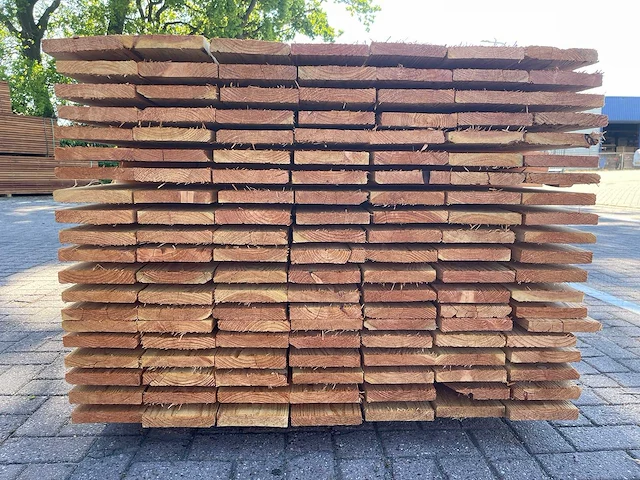 Douglas planken fijnbezaagd 5000x150x24mm (70x) - afbeelding 3 van  4