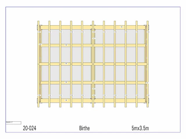 Douglas poolhouse 3,50 x 5,00 - afbeelding 12 van  13