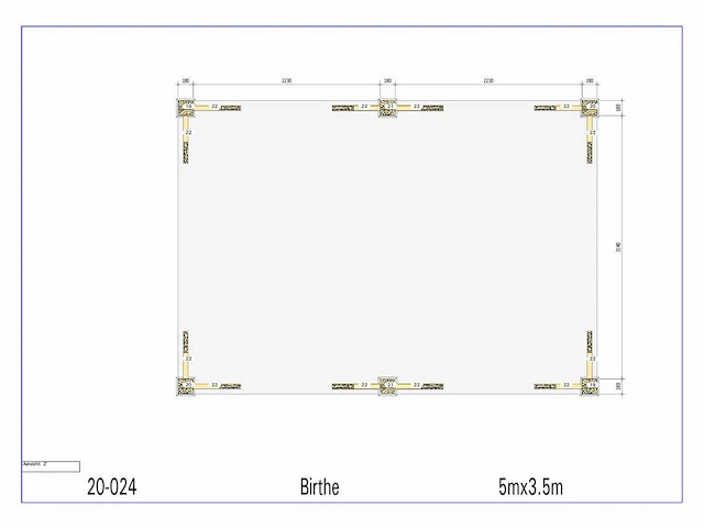 Douglas poolhouse 3,50 x 5,00 - afbeelding 13 van  13