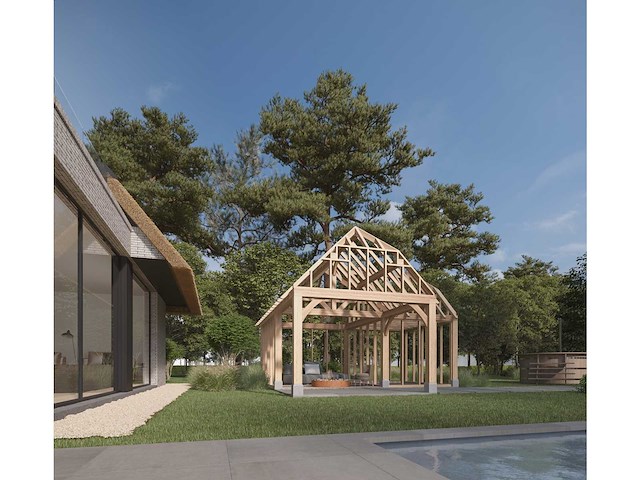 Douglas poolhouse 6x6 - afbeelding 1 van  13