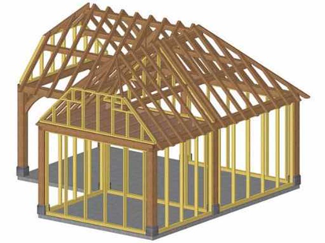 Douglas poolhouse 6x6 - afbeelding 6 van  13