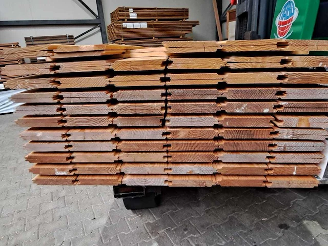 Douglas wisselsponning/halfhoutsrabat 3000x190x18mm (120x) - afbeelding 3 van  4
