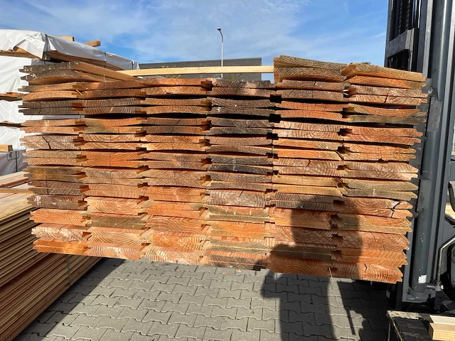 Douglas wisselsponning/halfhoutsrabat 3000x190x18mm (138x) - afbeelding 2 van  3