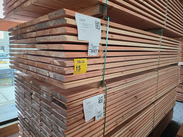 Douglas zweeds rabat 3000x190x21mm (120x) - afbeelding 4 van  4
