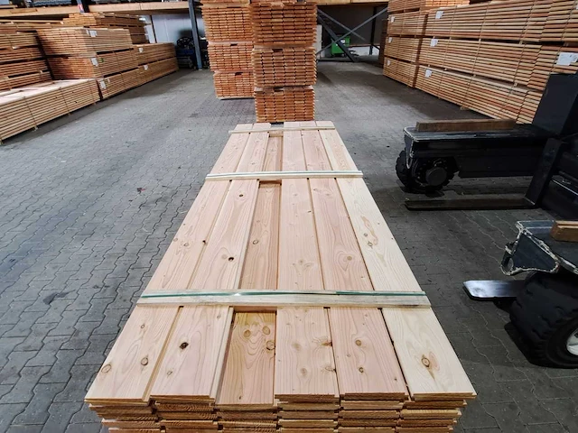 Douglas zweeds rabat 4000x190x21mm (120x) - afbeelding 1 van  4