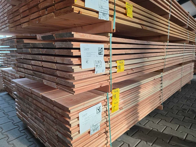Douglas zweeds rabat 4000x190x21mm (120x) - afbeelding 4 van  4