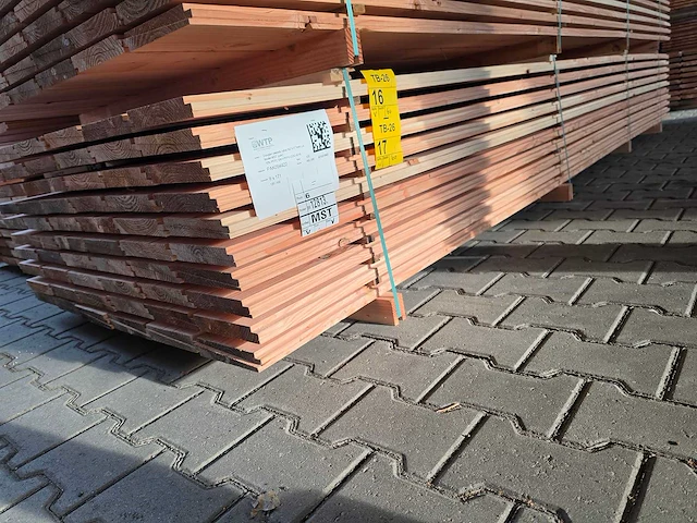 Douglas zweeds rabat 4000x190x21mm (60x) - afbeelding 4 van  4