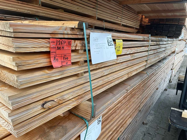 Douglas zweeds rabat 5000x190x26mm (80x) - afbeelding 3 van  3