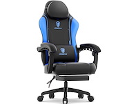 Dowinx gaming stoel - zwart/blauw - afbeelding 1 van  10