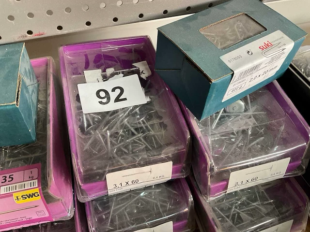 Dozen ankers nagels krammen - afbeelding 7 van  8