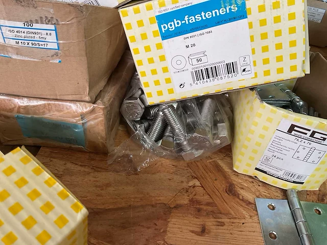 Dozen bouten ringen scharnieren moeren - afbeelding 8 van  9