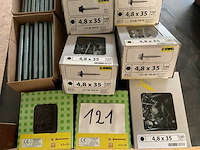 Dozen dakplaat schroeven en draadstangen - afbeelding 4 van  8