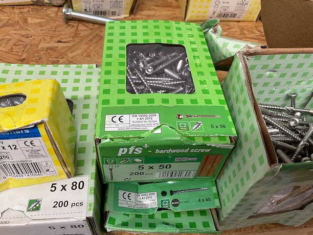 Dozen hard hout schroeven - afbeelding 5 van  7