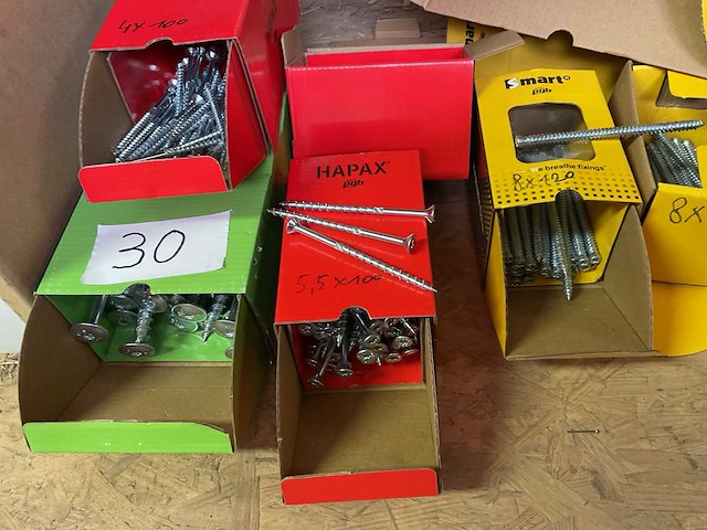 Dozen houtschroeven - afbeelding 2 van  7