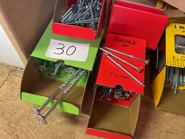 Dozen houtschroeven - afbeelding 3 van  7