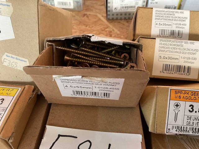 Dozen houtschroeven - afbeelding 4 van  5