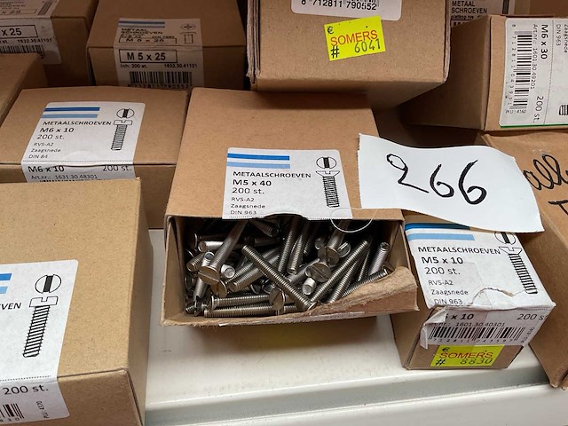 Dozen inox bouten - afbeelding 6 van  8